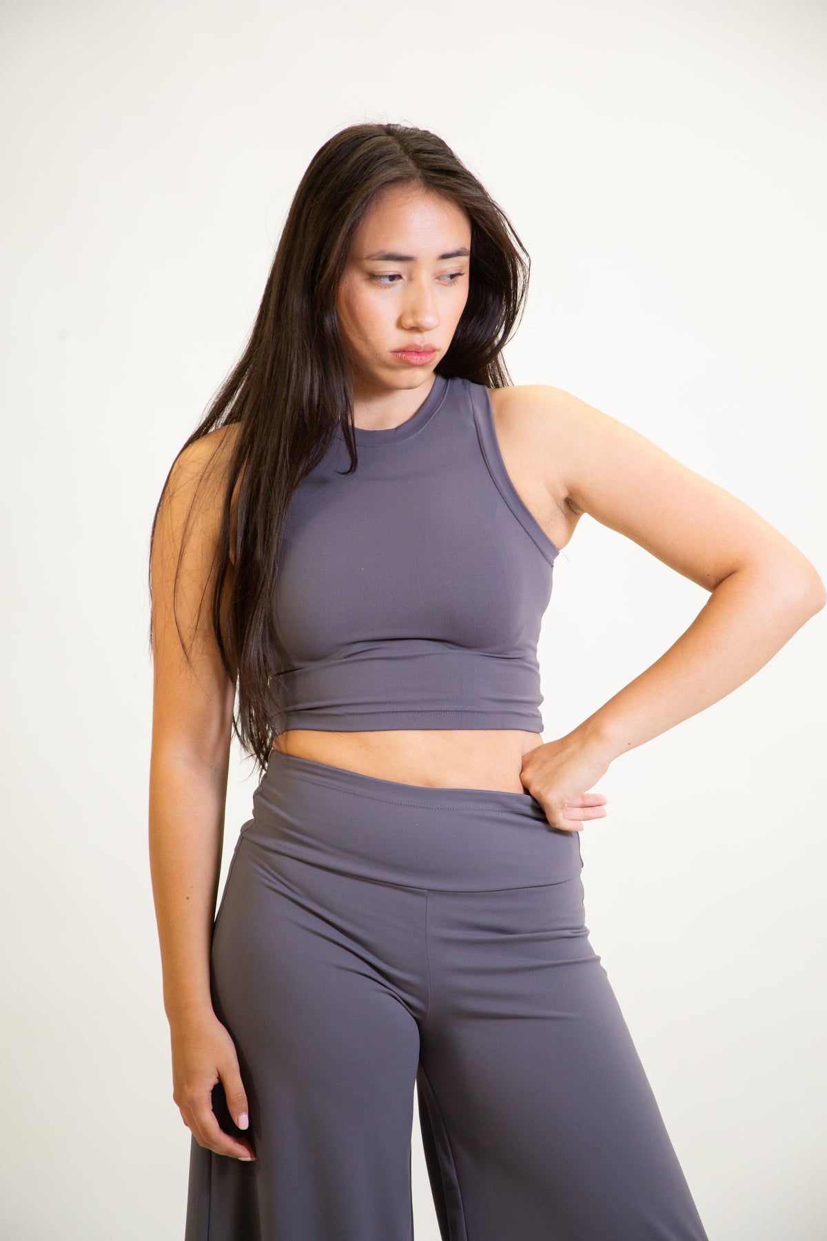 Women's luxury sport bra — sustainable activewear, made in USA by Daniel Gram