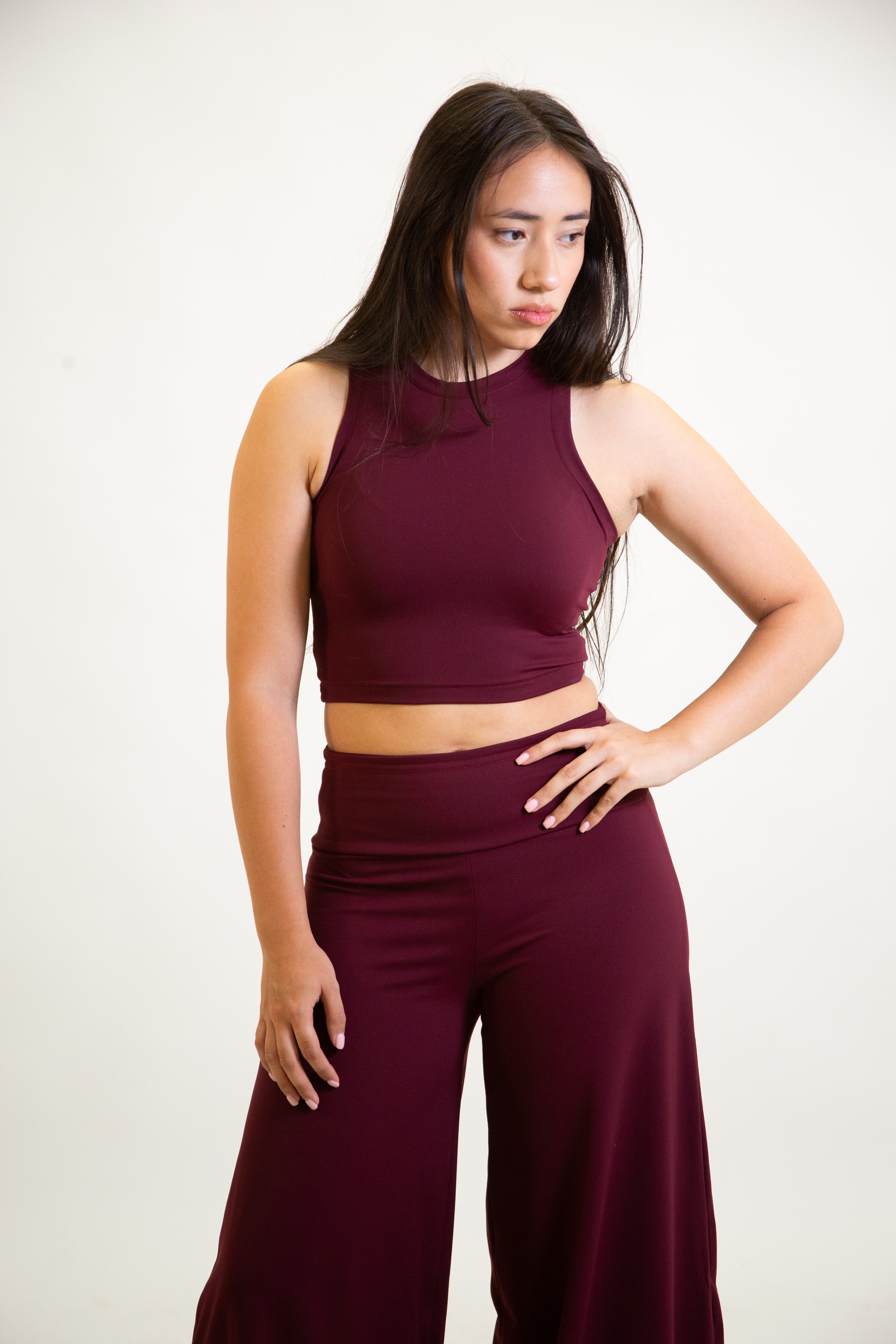 Women's luxury sport bra — sustainable activewear, made in USA by Daniel Gram